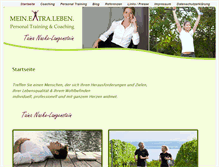 Tablet Screenshot of mein-extra-leben.de